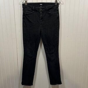Paige Hoxton ankle leg black jean